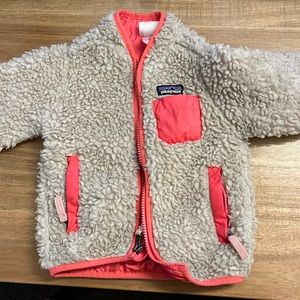 Patagonia girls fleece 12-18m